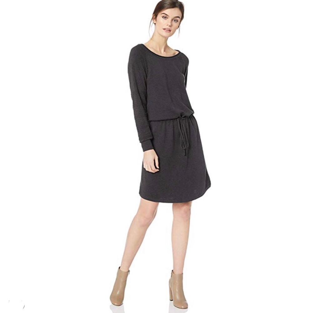 prAna Leigh Dress- Black Heather